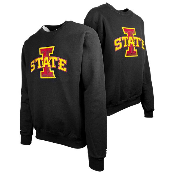 Champion® I-State Black Crewneck